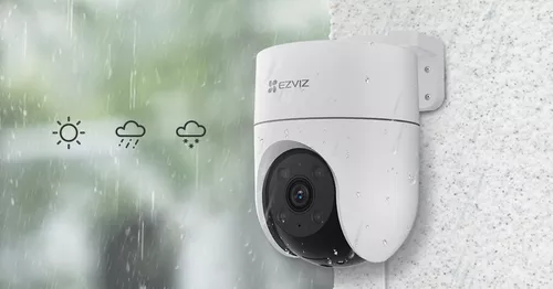 CAMARA H8C LUZ ROJA Y AZUL 2K EZVIZ EXTERIOR / CS-H8C-R210-1R5WFL - Imagen 3