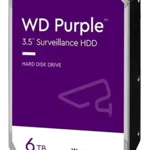 Western Digital WD Purple WD64PURZ disco duro de vigilancia 6 TB CMR SATA 3.5 pulgadas