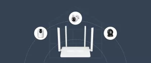 IMOU Router inalámbrico HR12G AC1200 doble banda Gigabit con Mesh
