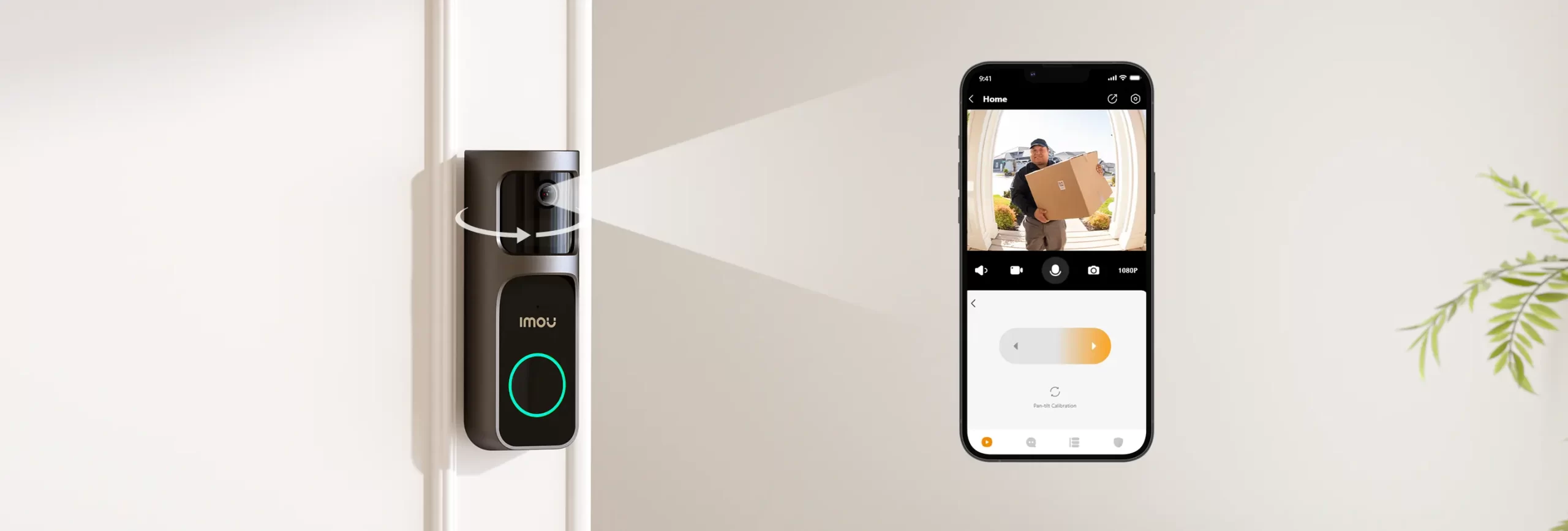 IMOU Doorbell 2S Kit DB-2SN-3T0W/DS2S 3MP con batería 5000 mAh y lente panorámica - Imagen 3