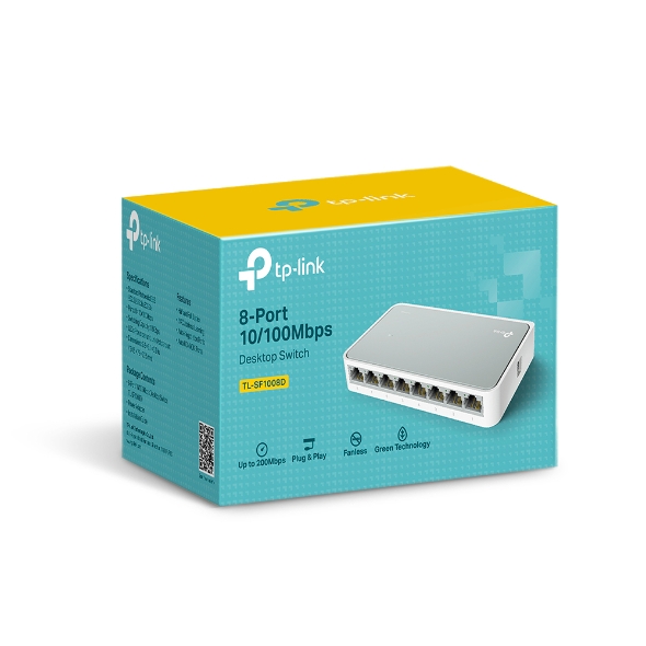 TP-Link TL-SF1008D switch de red de 8 puertos 10/100 Mbps - Imagen 3