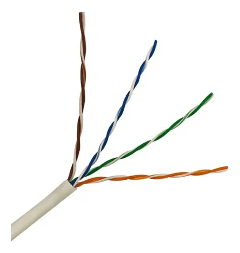 AMITOSAI cable de red CAT6 UTP 100% cobre para interior de 100 metros - Imagen 2
