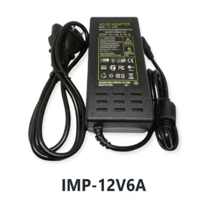 ECO fuente de poder AC/DC 12 V 6 A CJ-1206, entrada 100-240 V