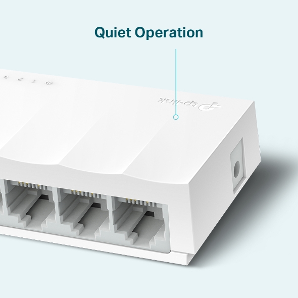 TP-Link Switch de escritorio LS1005 de 5 puertos 10/100 Mbps no administrable - Imagen 3