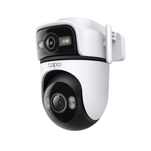 TP-Link Cámara WiFi exterior de doble lente Tapo C545D 2K 3MP con seguimiento inteligente e IP66