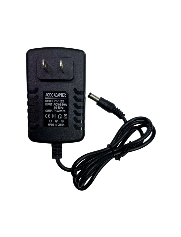 Adaptador de corriente AC/DC IMP-15V2A, 15 V y 2 A