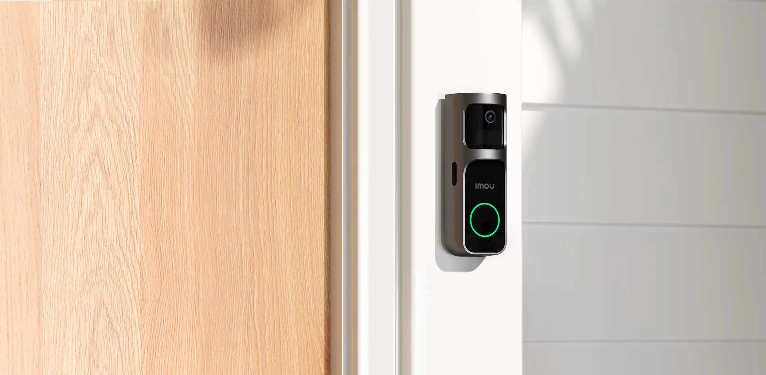 IMOU Doorbell 2S Kit DB-2SN-3T0W/DS2S 3MP con batería 5000 mAh y lente panorámica - Imagen 2