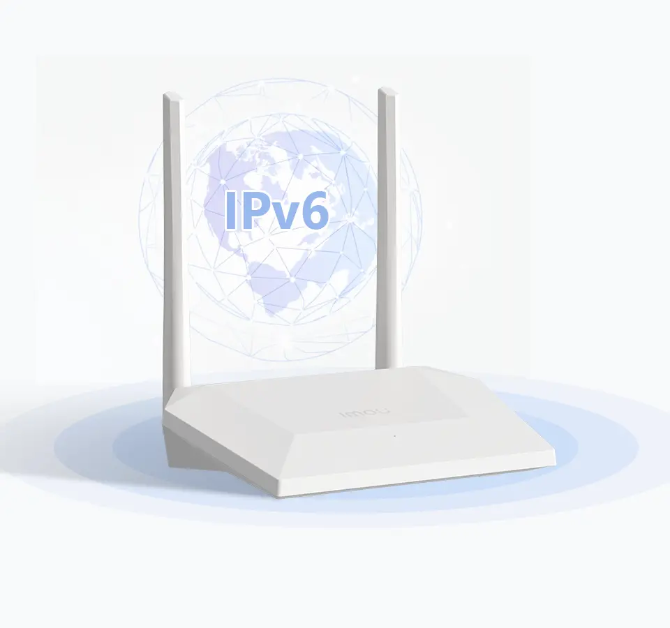 IMOU Router inalámbrico HR300 300 Mbps con WPS e IPv6