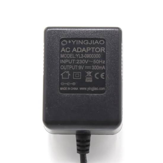 Fulling & Ceiec adaptador de corriente AC/DC LLA0930K de 9 V y 300 mA