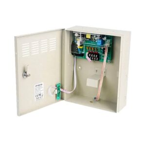 Teclam fuente centralizada CCTV CP1204-5A-B 12V 5A de 4 salidas con respaldo
