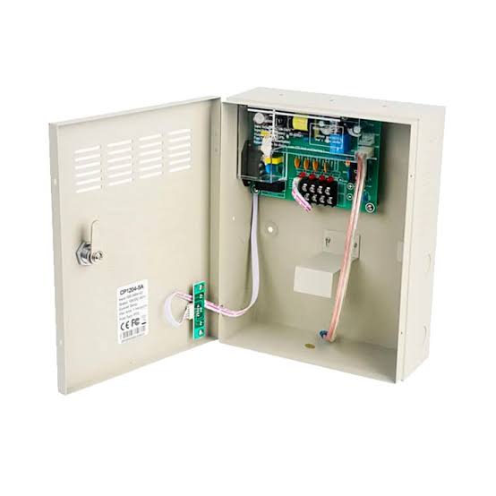 Teclam fuente centralizada CCTV CP1204-5A-B 12V 5A de 4 salidas con respaldo