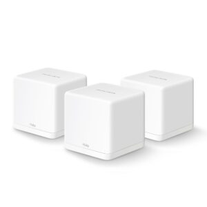 Mercusys sistema WiFi Mesh AC1300 Halo H30G 3-pack con doble banda y puertos Gigabit