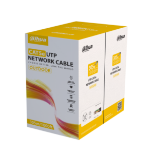 Dahua Cable de Red U/UTP CAT5e Exterior PFM920-5EU, 305 m, 100% Cobre y Cubierta PE