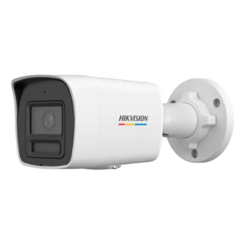 Hikvision Cámara bala híbrida 3K con audio incorporado y luz inteligente DS-2CE16K0T-LPFS