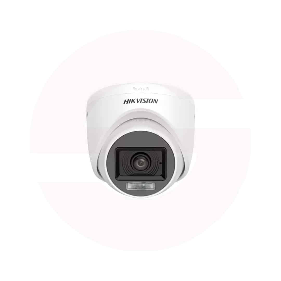 Hikvision Cámara Domo Turbo HD 3K Híbrida con Audio DS-2CE76K0T-LPFS - Imagen 2