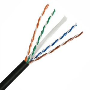 SAXXON Cable UTP Cat6 100% Cobre para Exterior con Gel, 305 m