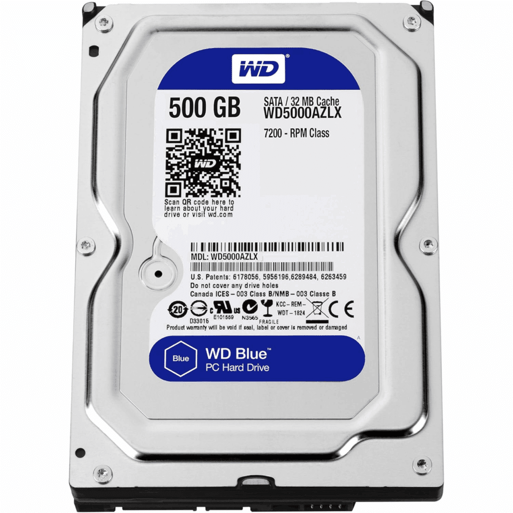 Western Digital WD Blue Disco Duro HDD 500GB 2.5" SATA 5400 RPM WD5000LPZX - Imagen 2